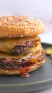 Spicy Hawaiian Smash Burger